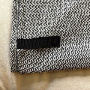 Gray Herringbone Lululemon Vinyasa Scarf